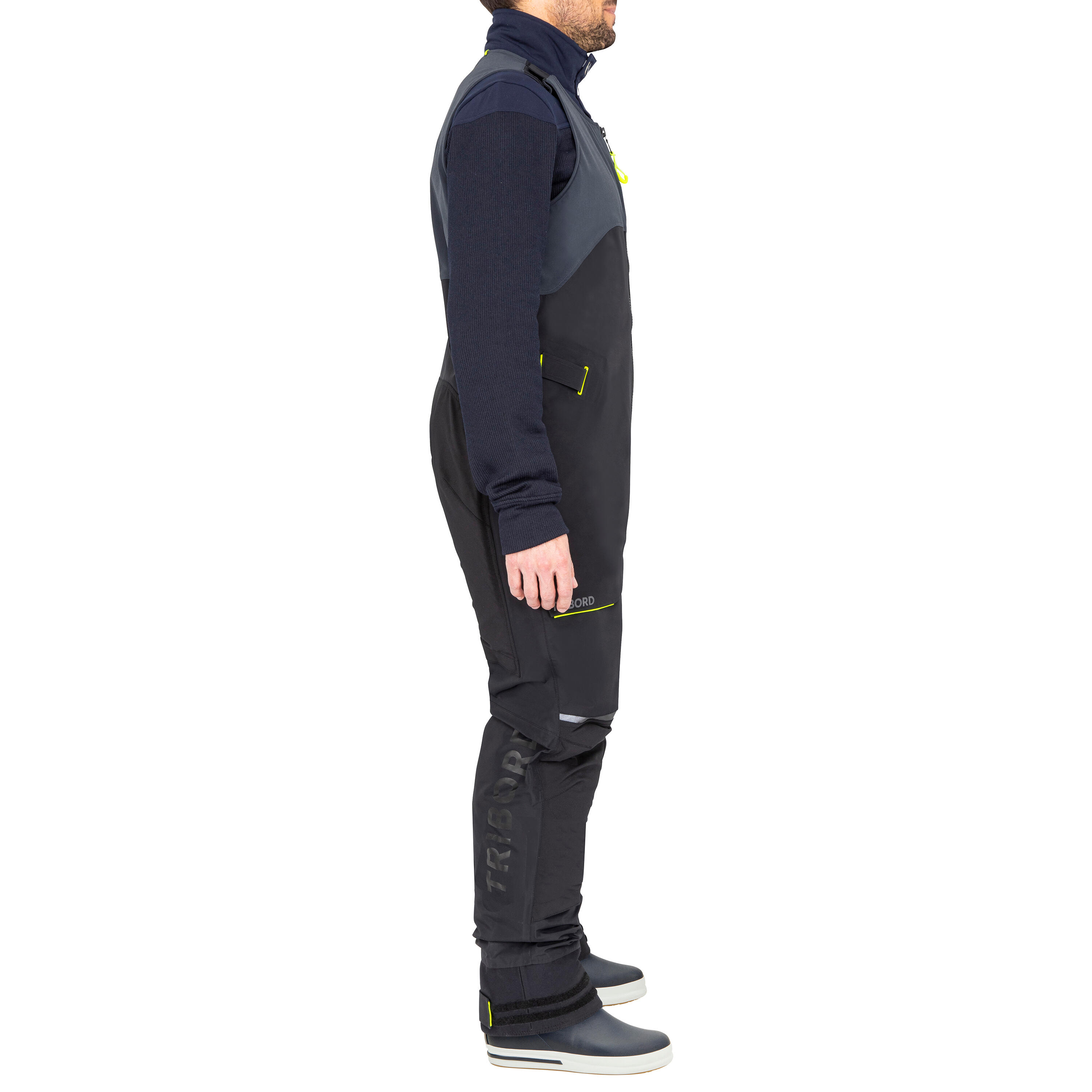 Adult Sailing overalls - Offshore Race 900 Black 2/11