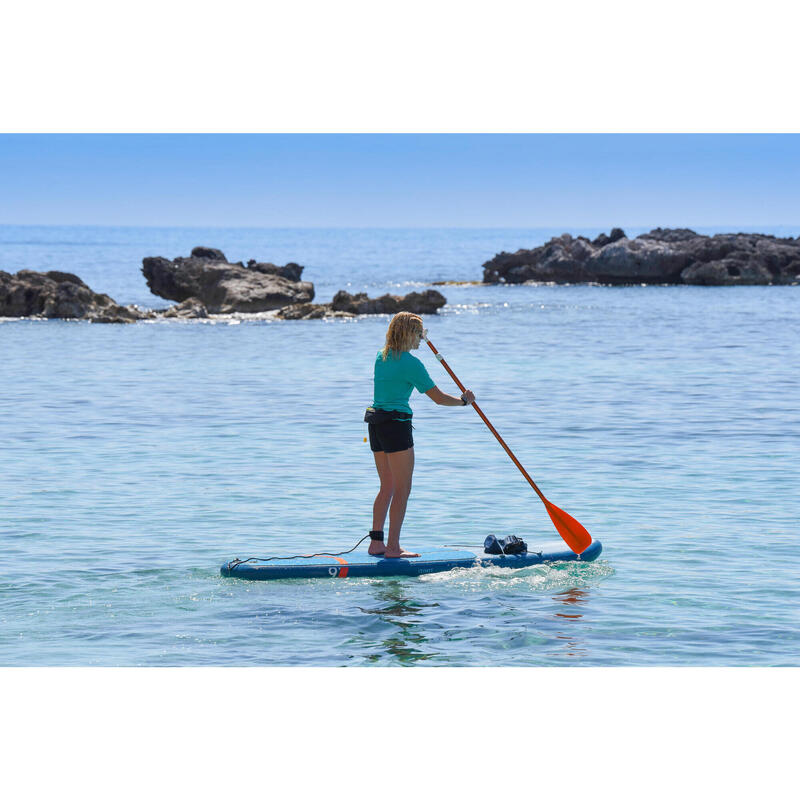 Sada (plovák, pumpa a pádlo) nafukovacího paddleboardu pro začátečníky