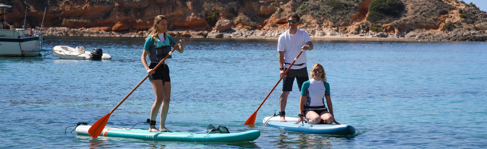 uppblåsbar stand up paddle