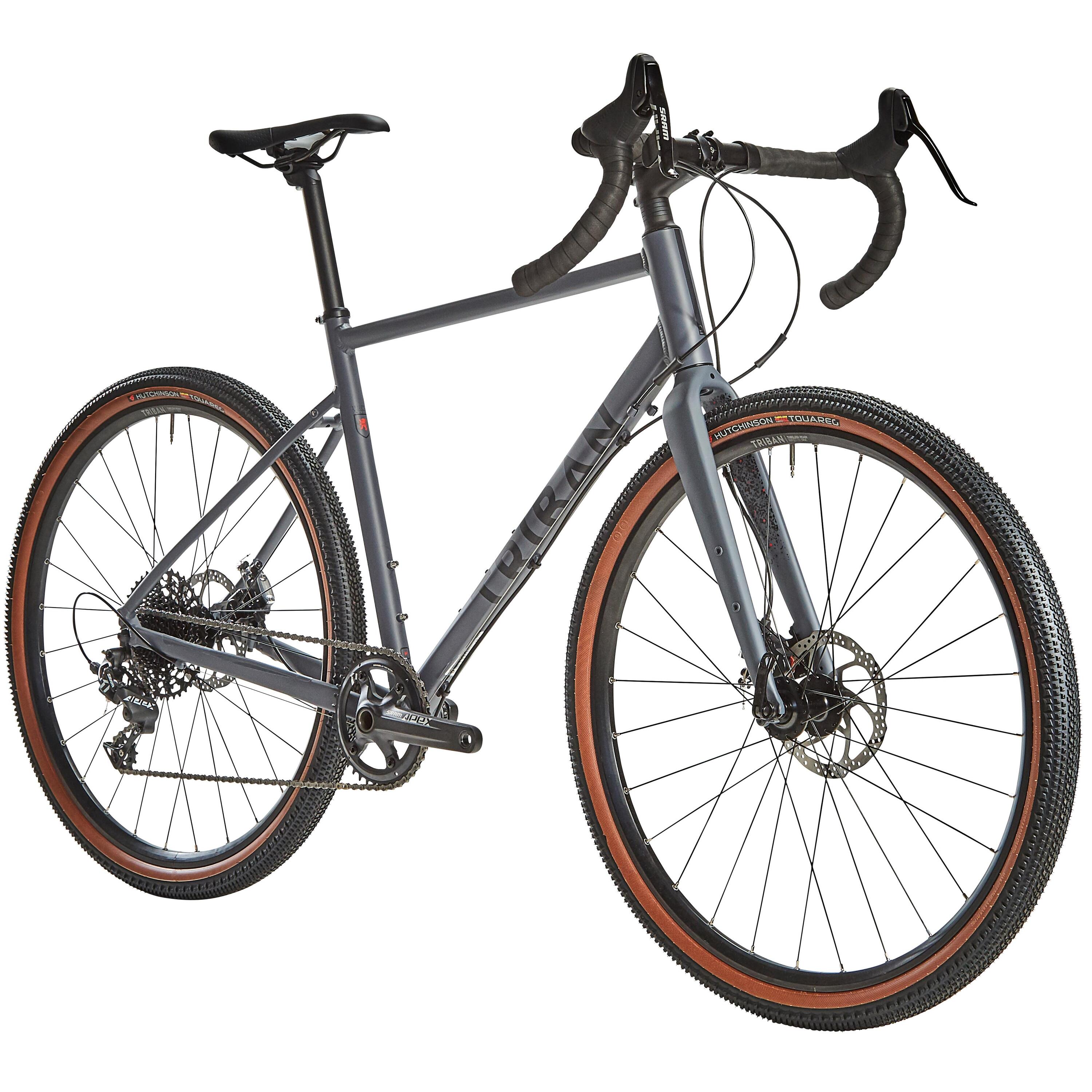 Gravel Bike Triban GRVL 520 Sram Apex - Grey 3/19