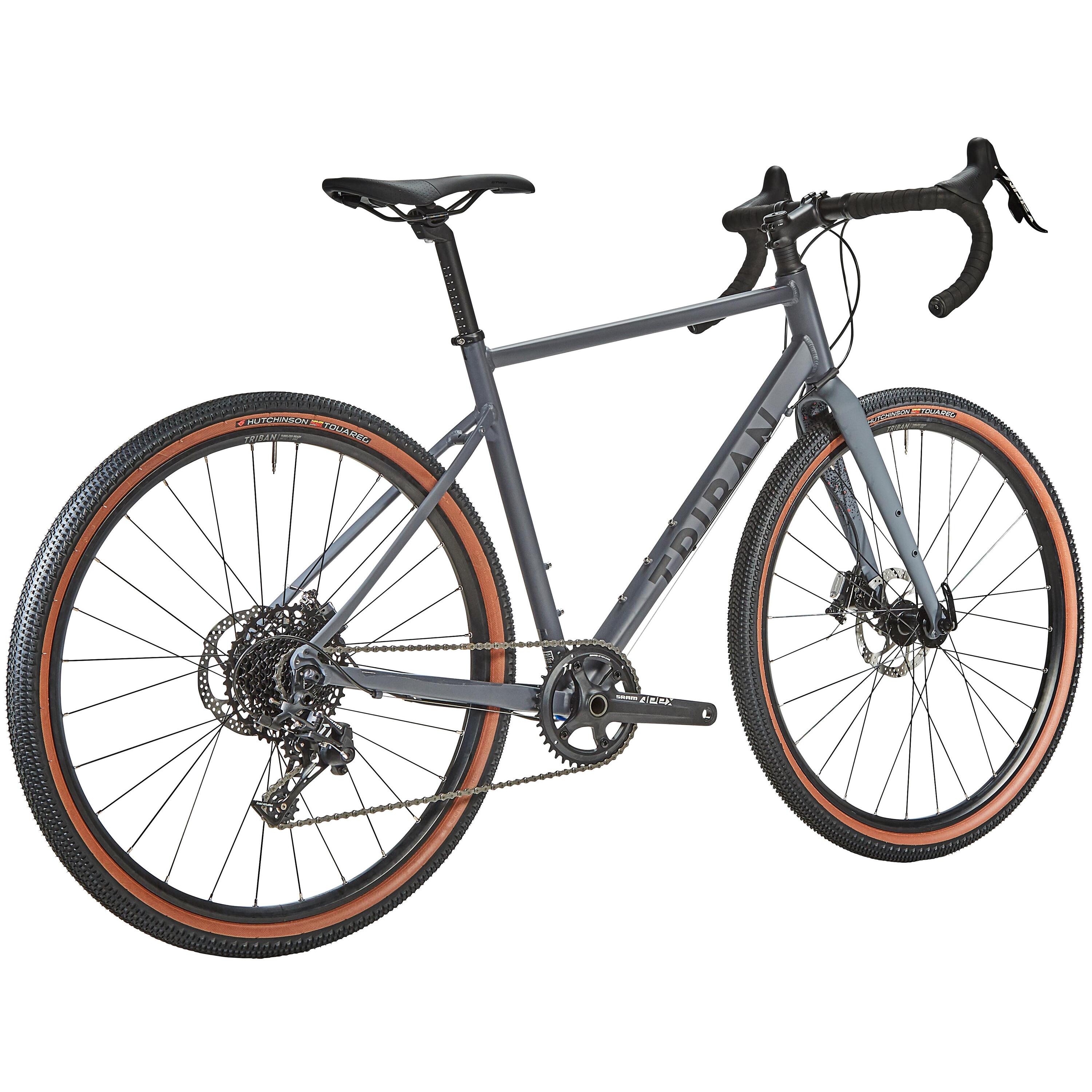 Gravel Bike Triban GRVL 520 Sram Apex - Grey 4/19