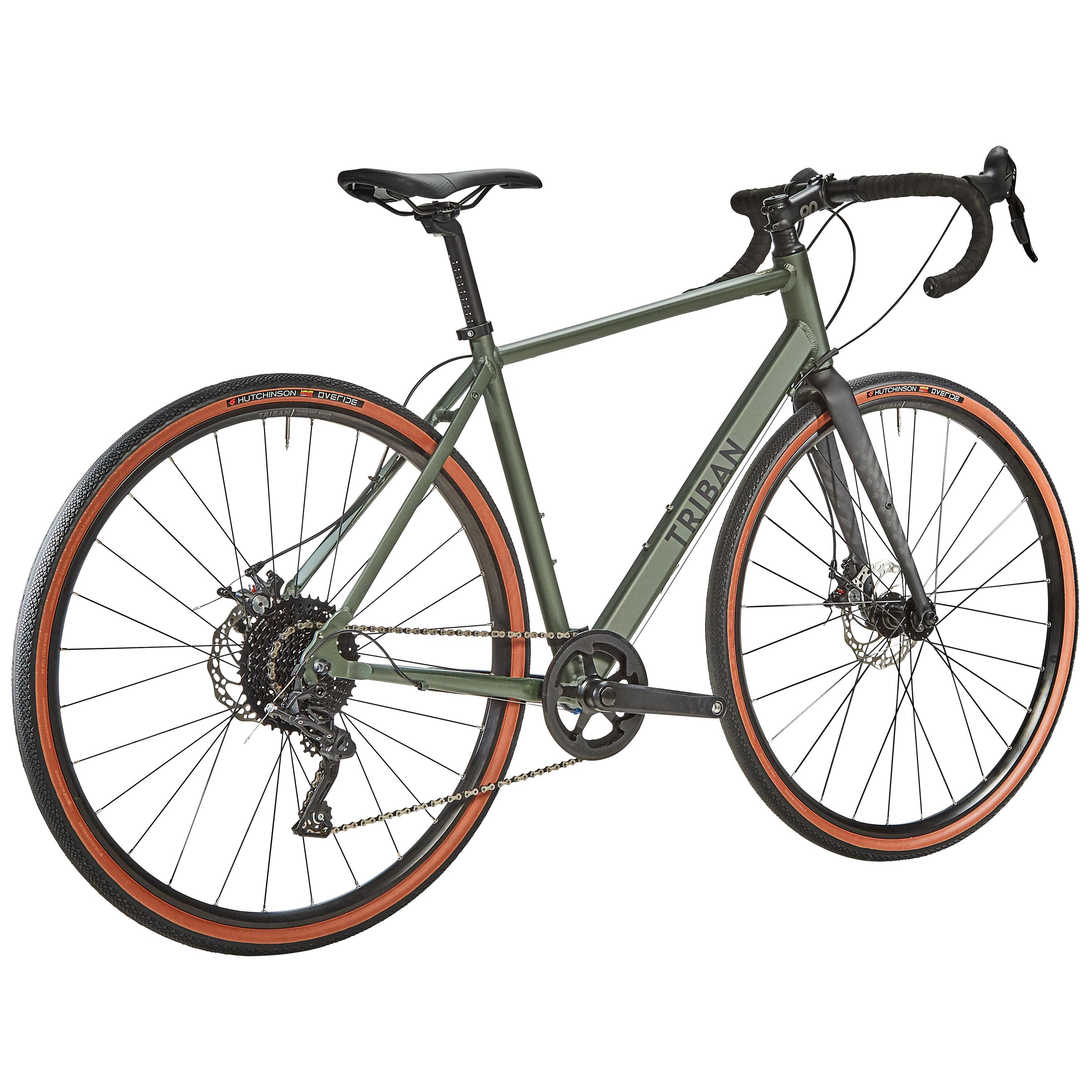 Rennrad Gravelbike Triban GRVL 120 Herren 14/17