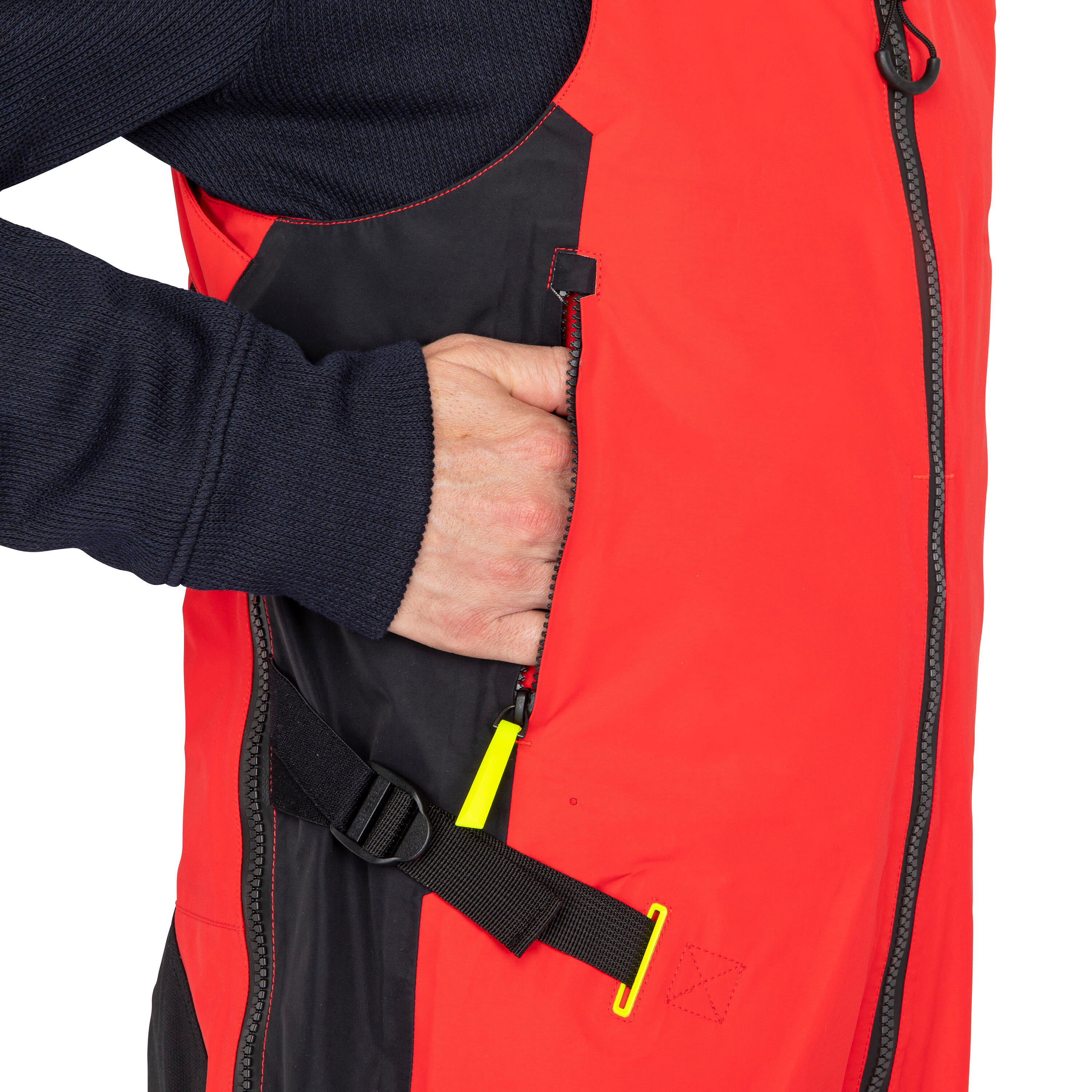 Adult Sailing overalls - Offshore 900 OPEN dropseat red 9/16