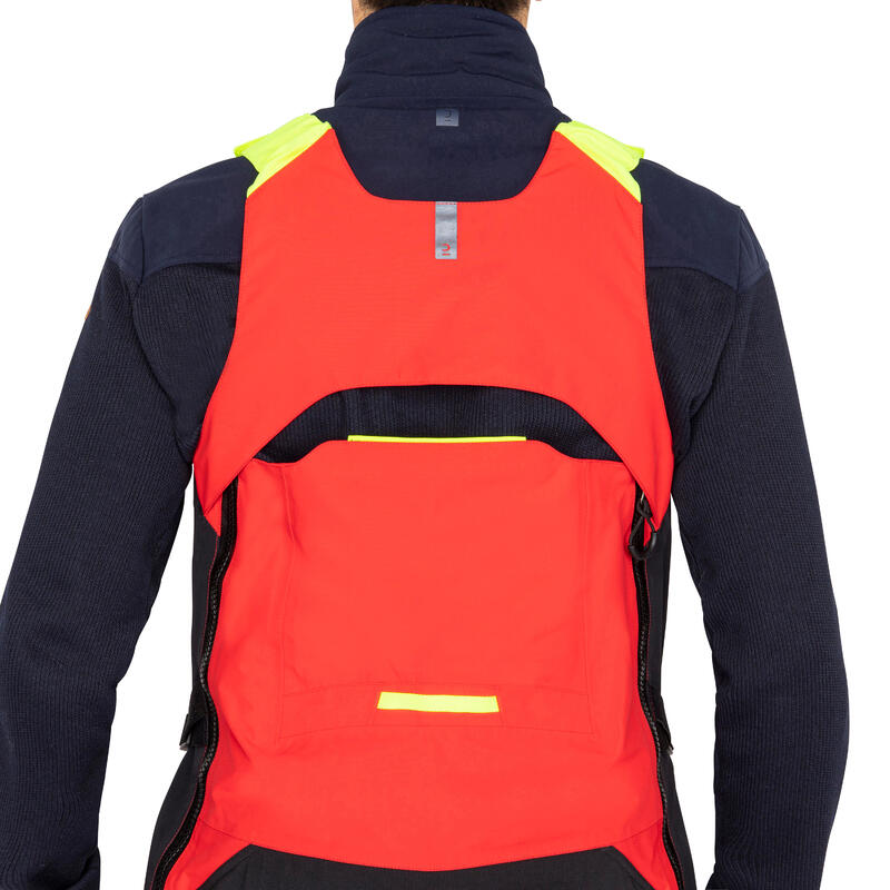 Jachtařské kalhoty s laclem Offshore 900 Open Dropseat pro dospělé