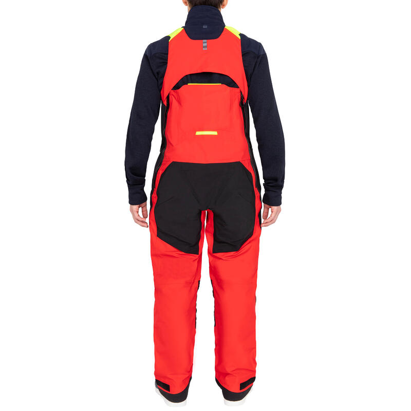 Jachtařské kalhoty s laclem Offshore 900 Open Dropseat pro dospělé
