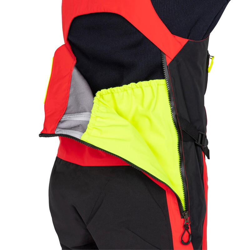 Jachtařské kalhoty s laclem Offshore 900 Open Dropseat pro dospělé