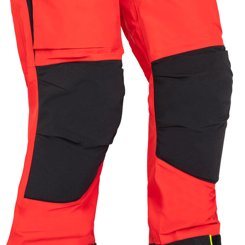 Jachtařské kalhoty s laclem Offshore 900 Open Dropseat pro dospělé