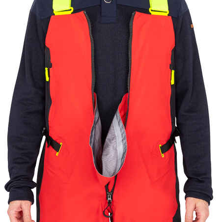 Adult Sailing overalls - Offshore 900 OPEN dropseat red