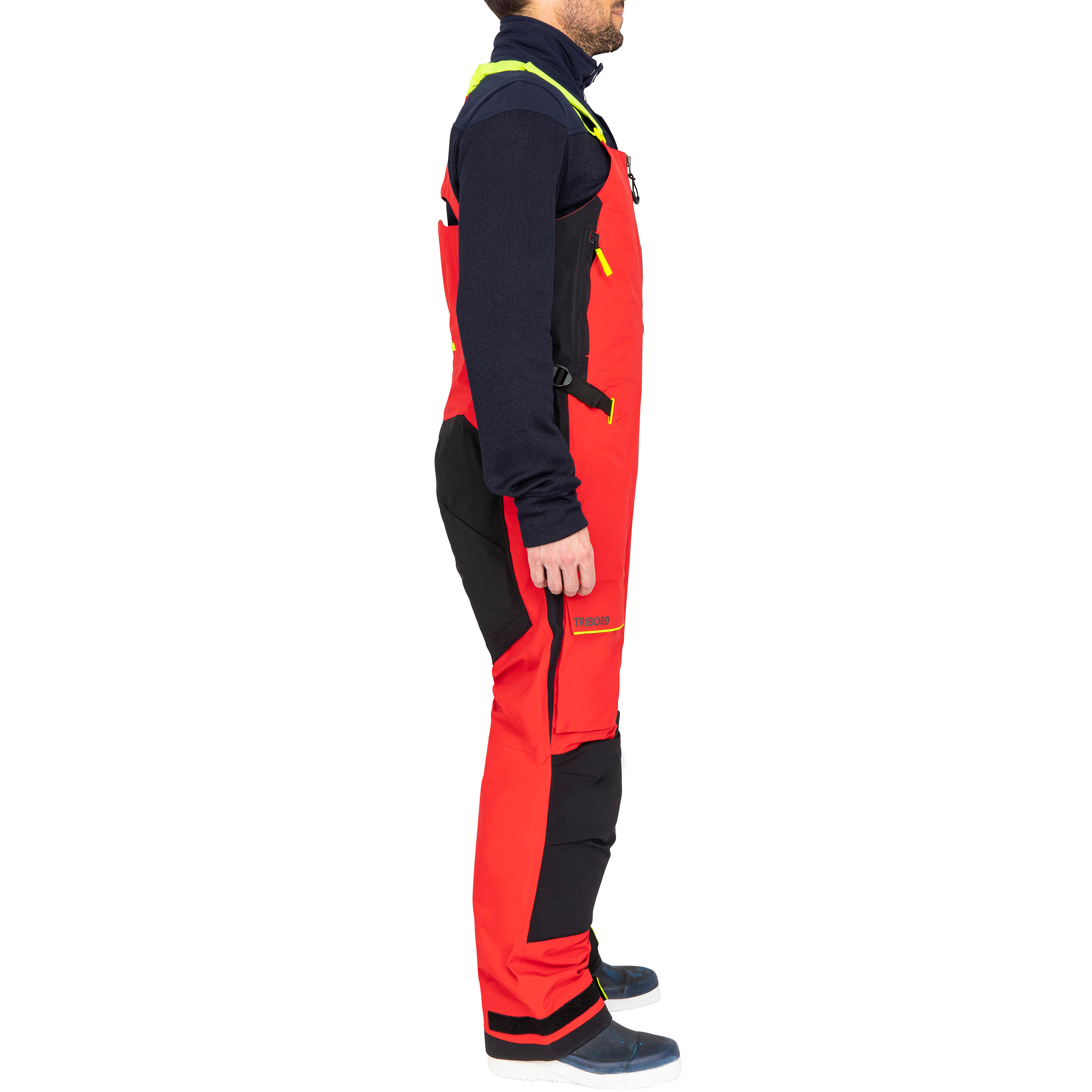 Adult Sailing overalls - Offshore 900 OPEN dropseat red 3/16