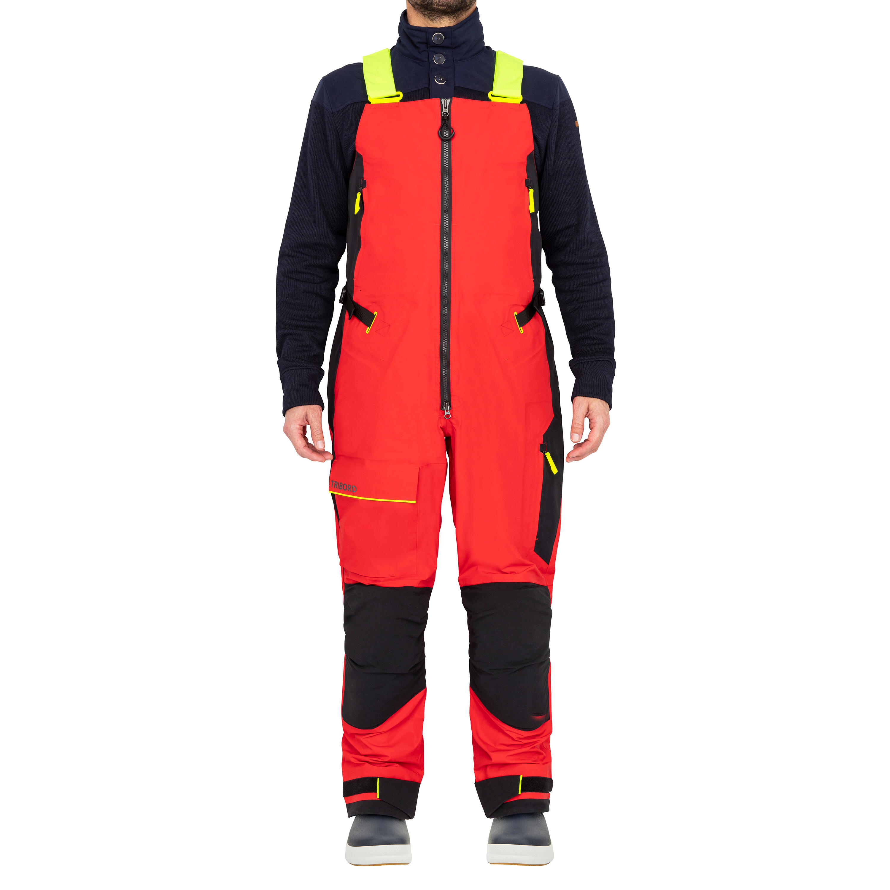 Adult Sailing overalls - Offshore 900 OPEN dropseat red 2/16