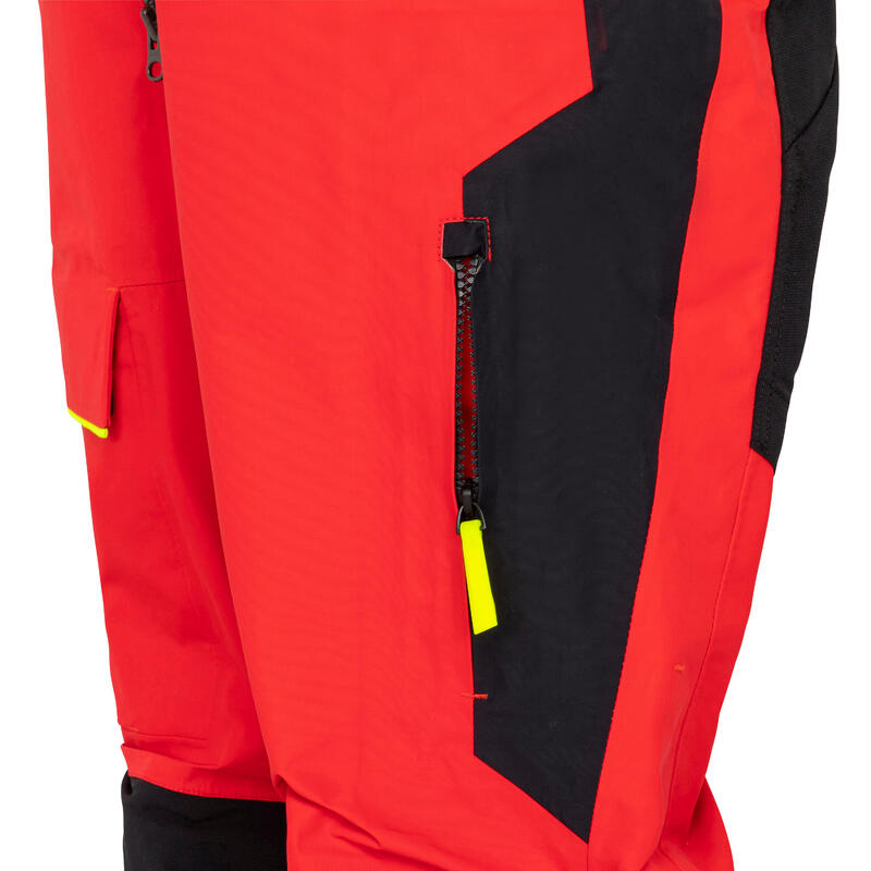 Jachtařské kalhoty s laclem Offshore 900 Open Dropseat pro dospělé