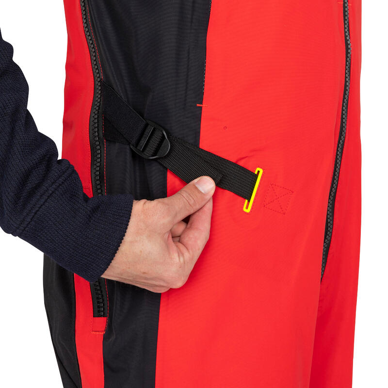 Jachtařské kalhoty s laclem Offshore 900 Open Dropseat pro dospělé