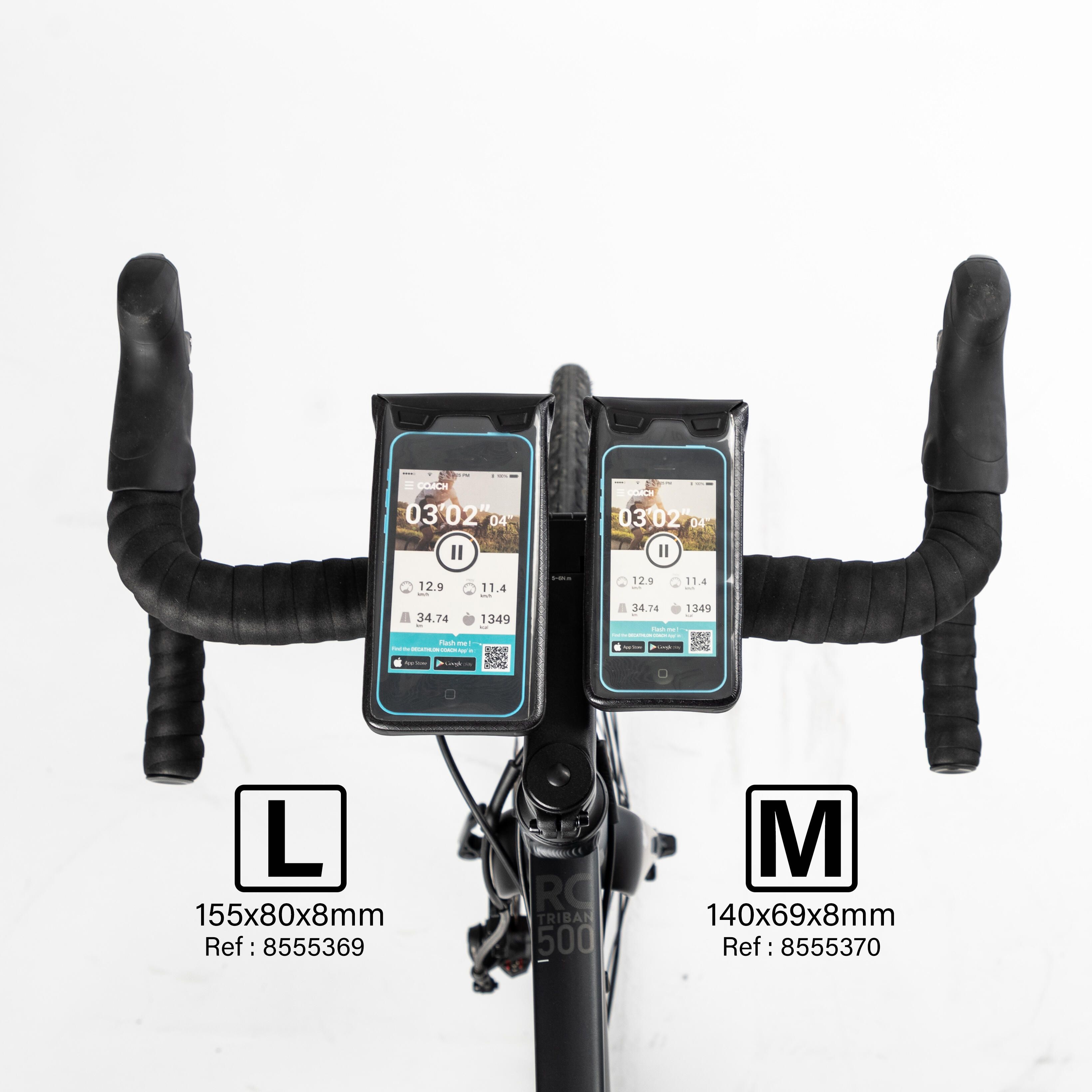 900 L supporto impermeabile per smartphone da bicicletta