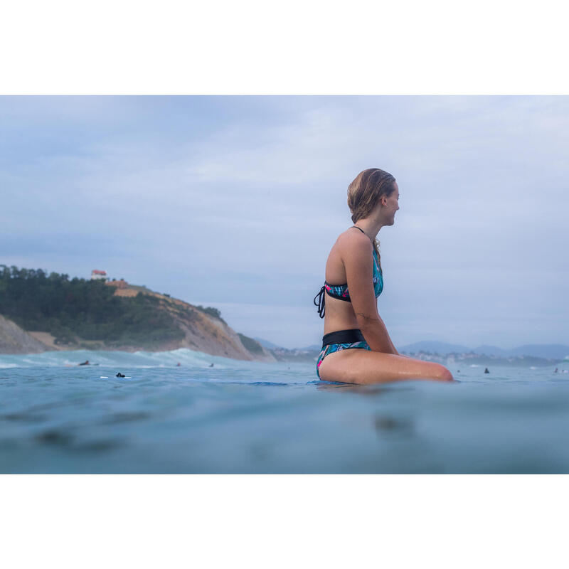 Bas de maillot de bain de surf femme taille haute gainante NORA PAGI