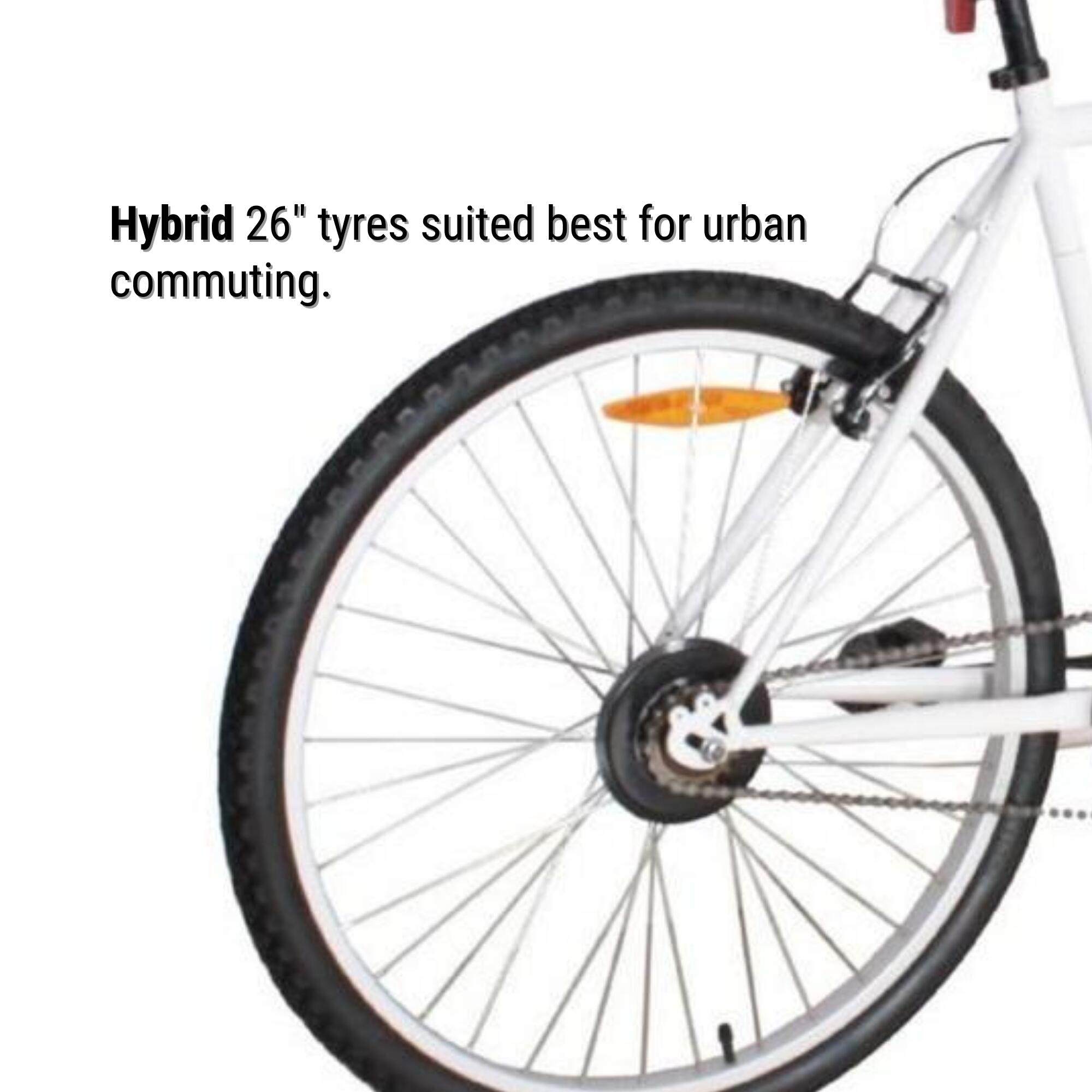Adult Leisure Cycle My Bike - White 