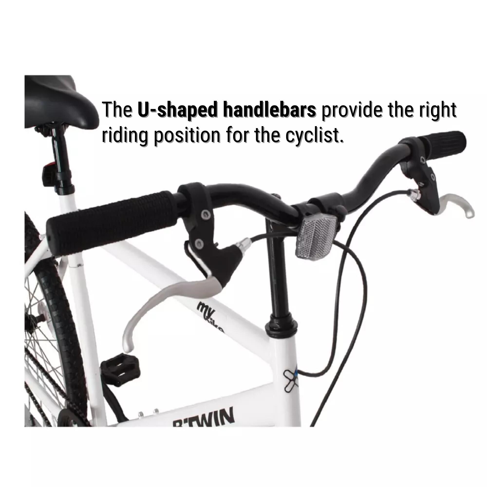 Adult Leisure Cycle My Bike - White 