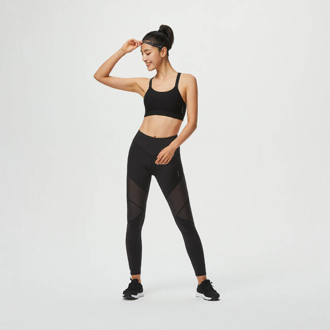 Buy Women'S Light-Support Fitness Sports Bra - Black Online