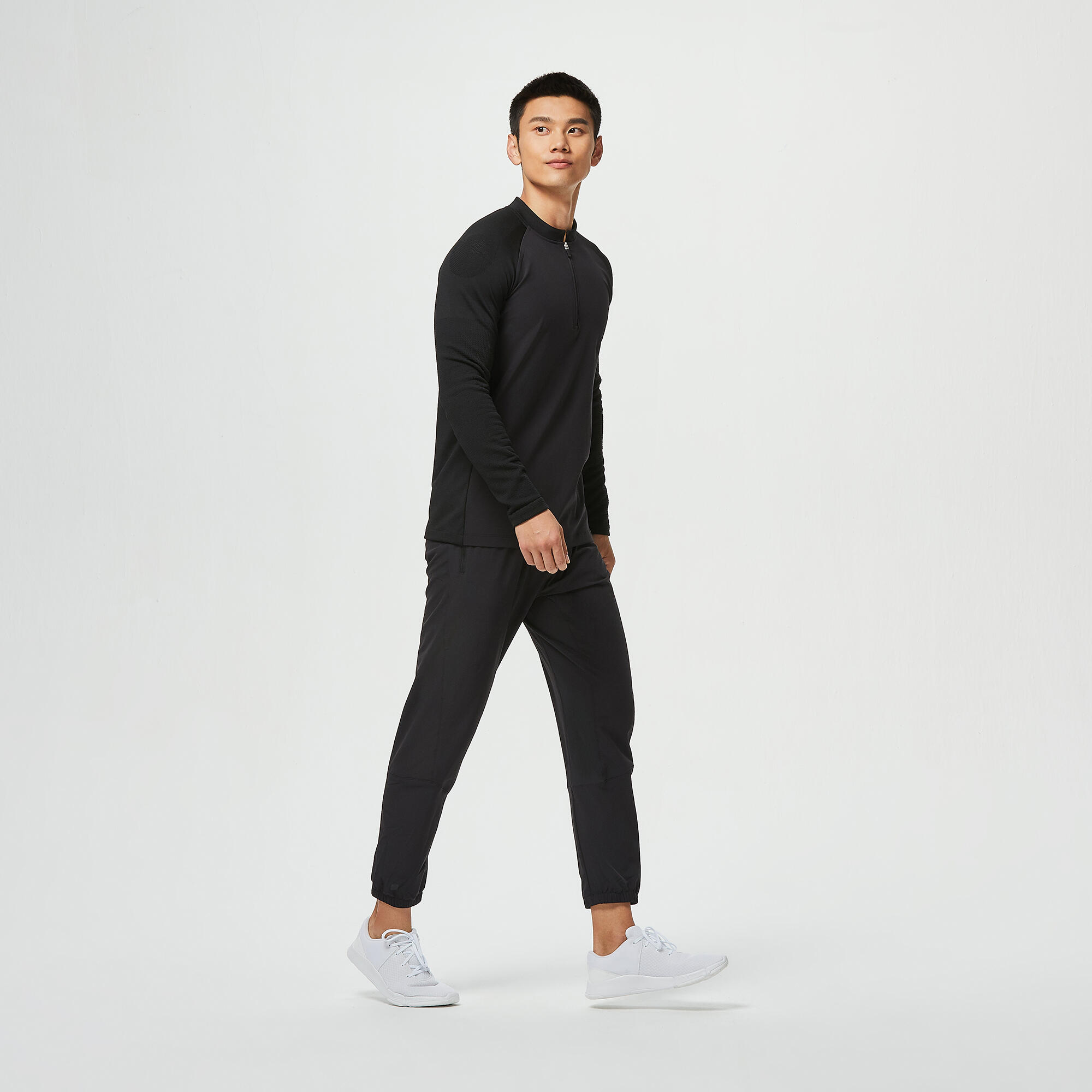 Men's Breathable Fitness Collection Bottoms - Black 15/43