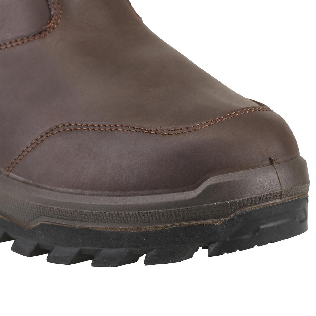 Jagdstiefel warm wasserdicht Leder 900