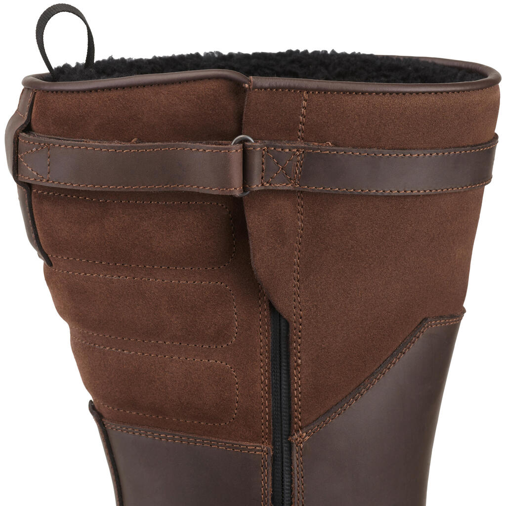 Jagdstiefel warm wasserdicht Leder 900