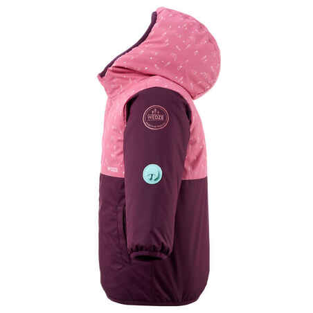 Baby Ski Jacket - 500 Warm - Purple and Pink