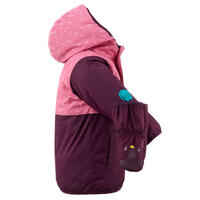 Baby Ski Jacket - 500 Warm - Purple and Pink