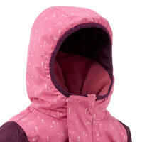 Baby Ski Jacket - 500 Warm - Purple and Pink