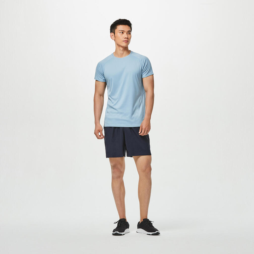 Short cardio fitness homme FST 100 bleu marine Chine