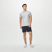 Men Polyester Basic Gym Shorts - Black