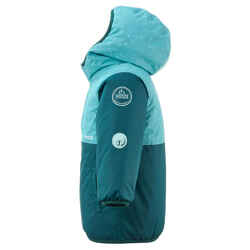 Baby Ski Jacket WARM LUGIKLIP - Turquoise