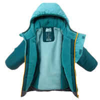 Baby Ski Jacket - 500 Warm - Turquoise