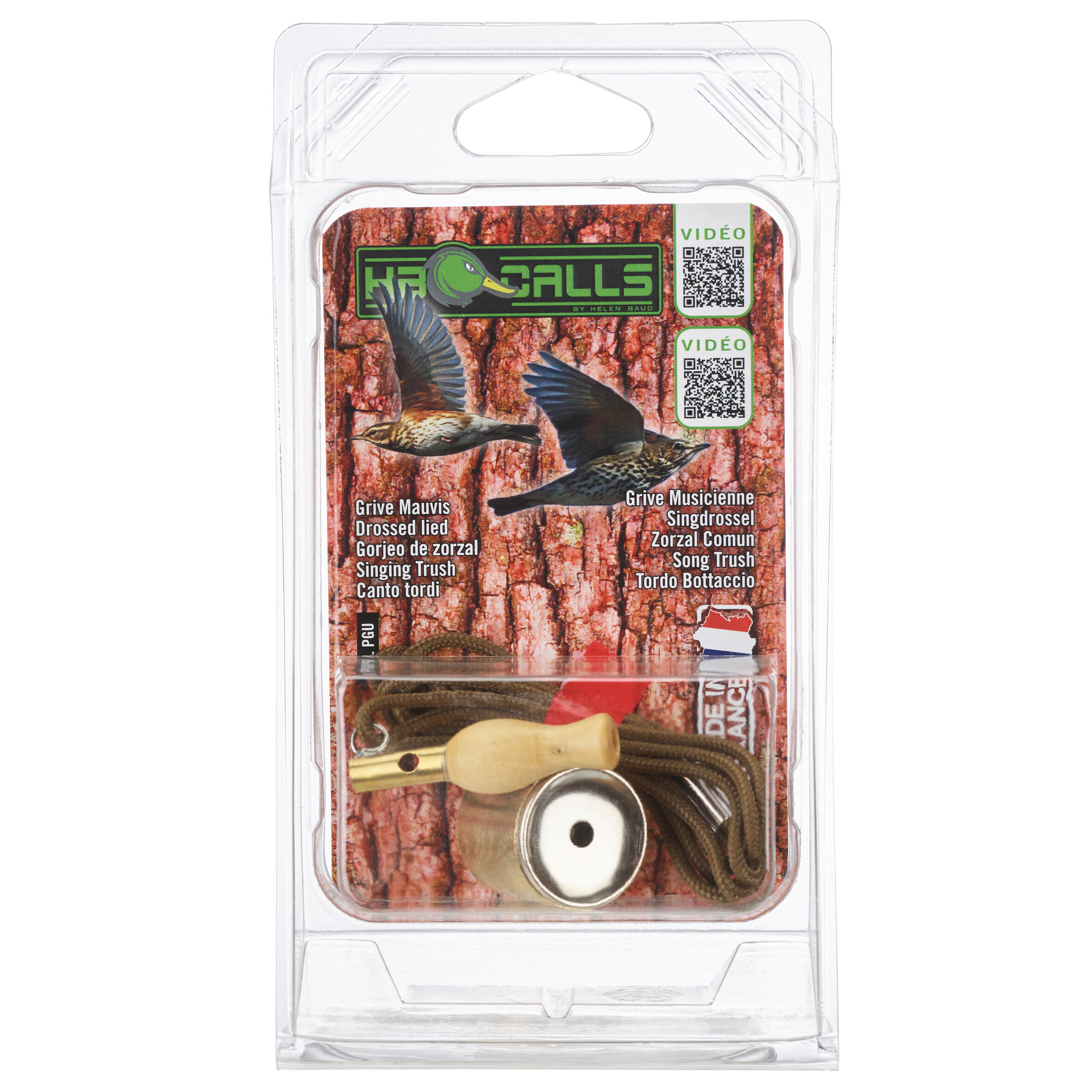 PACK TOUR DE COU + APPEAUX (À SOUFFLET ET EN MÉTAL) 4/4