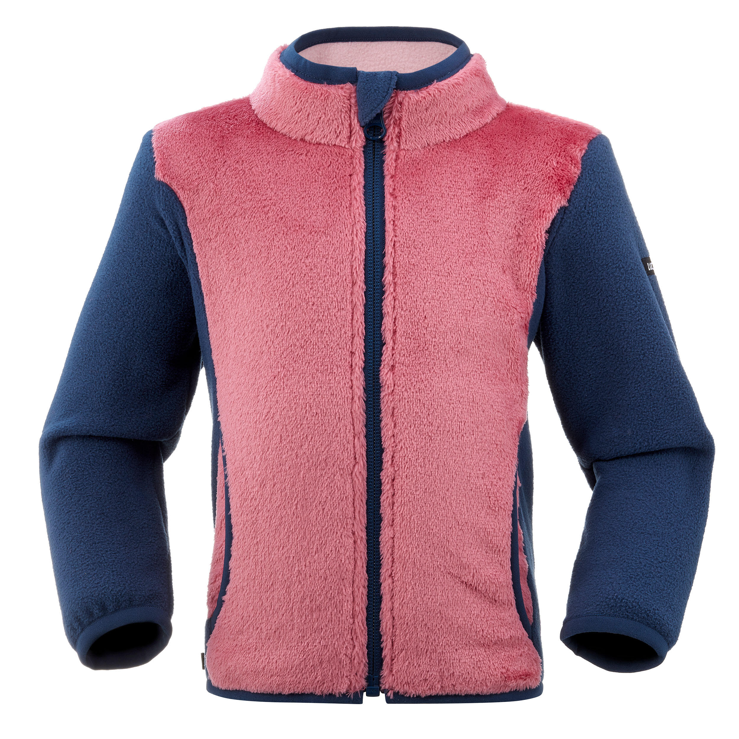Pink pile deals jacket