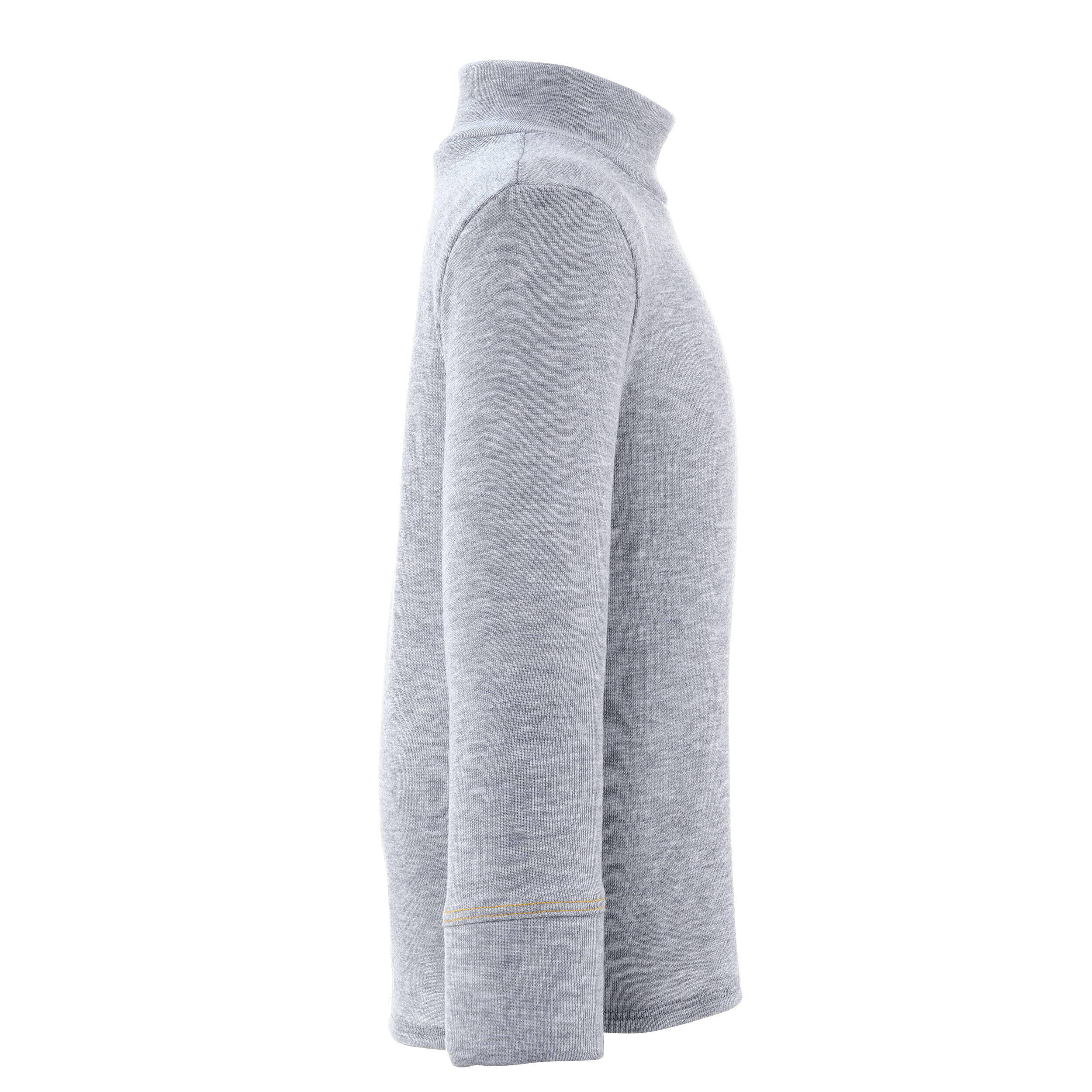 Base layer top, Baby ski first layer WARM grey -  5