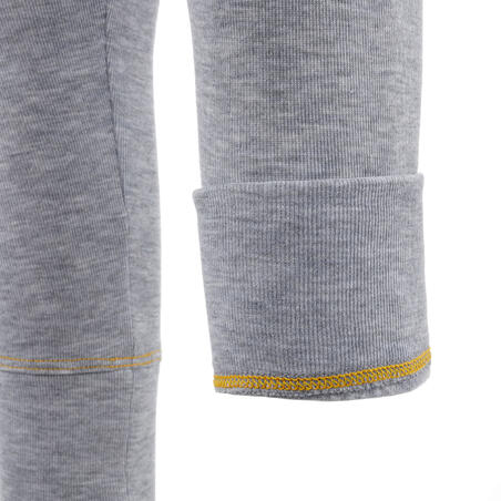 Sous vêtement pantalon, Legging ski bébé - WARM gris