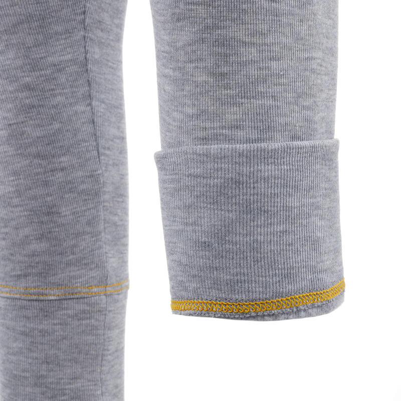 Pantaloni termici sci baby WARM grigi