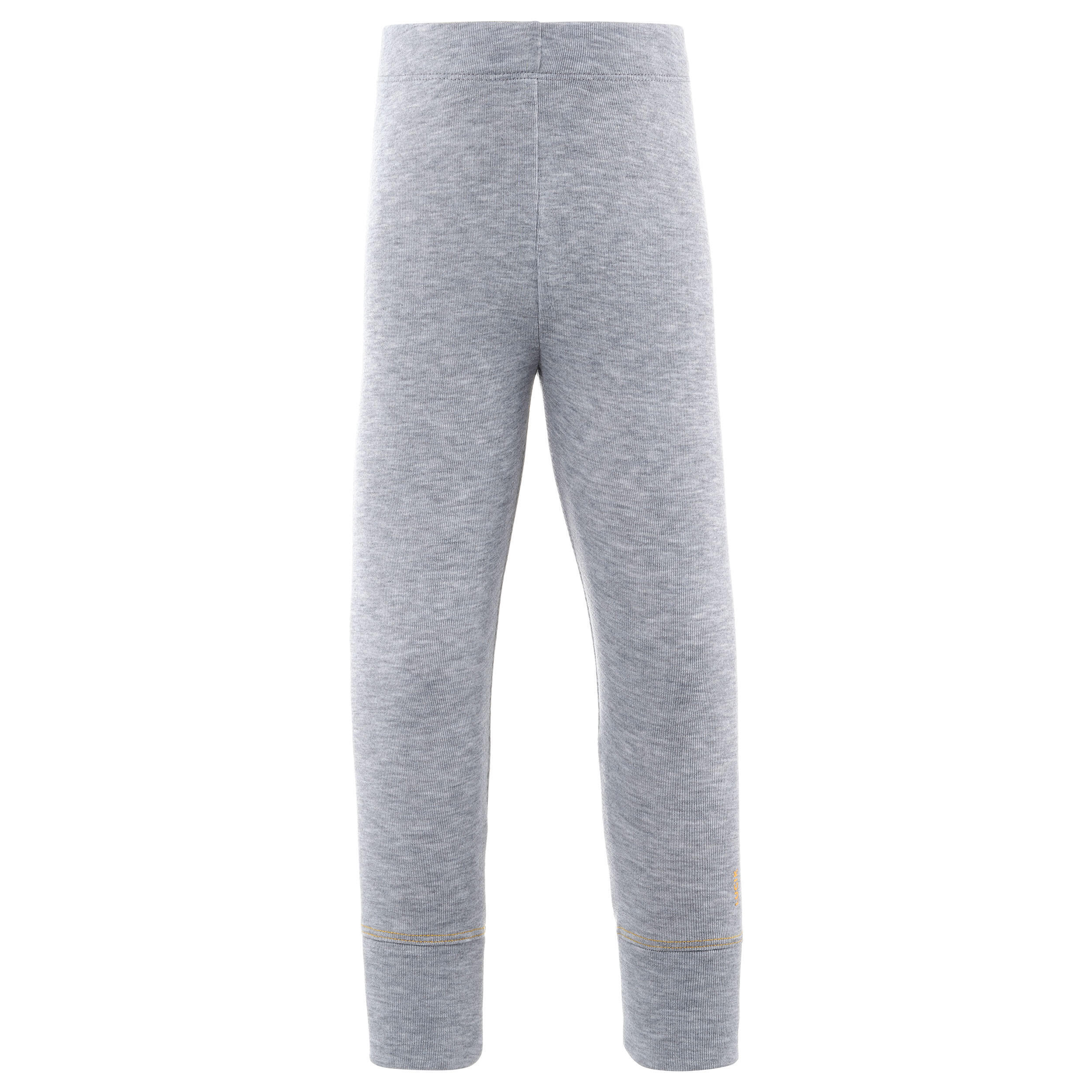 Base layer trousers, Baby ski leggings - WARM grey 4/10