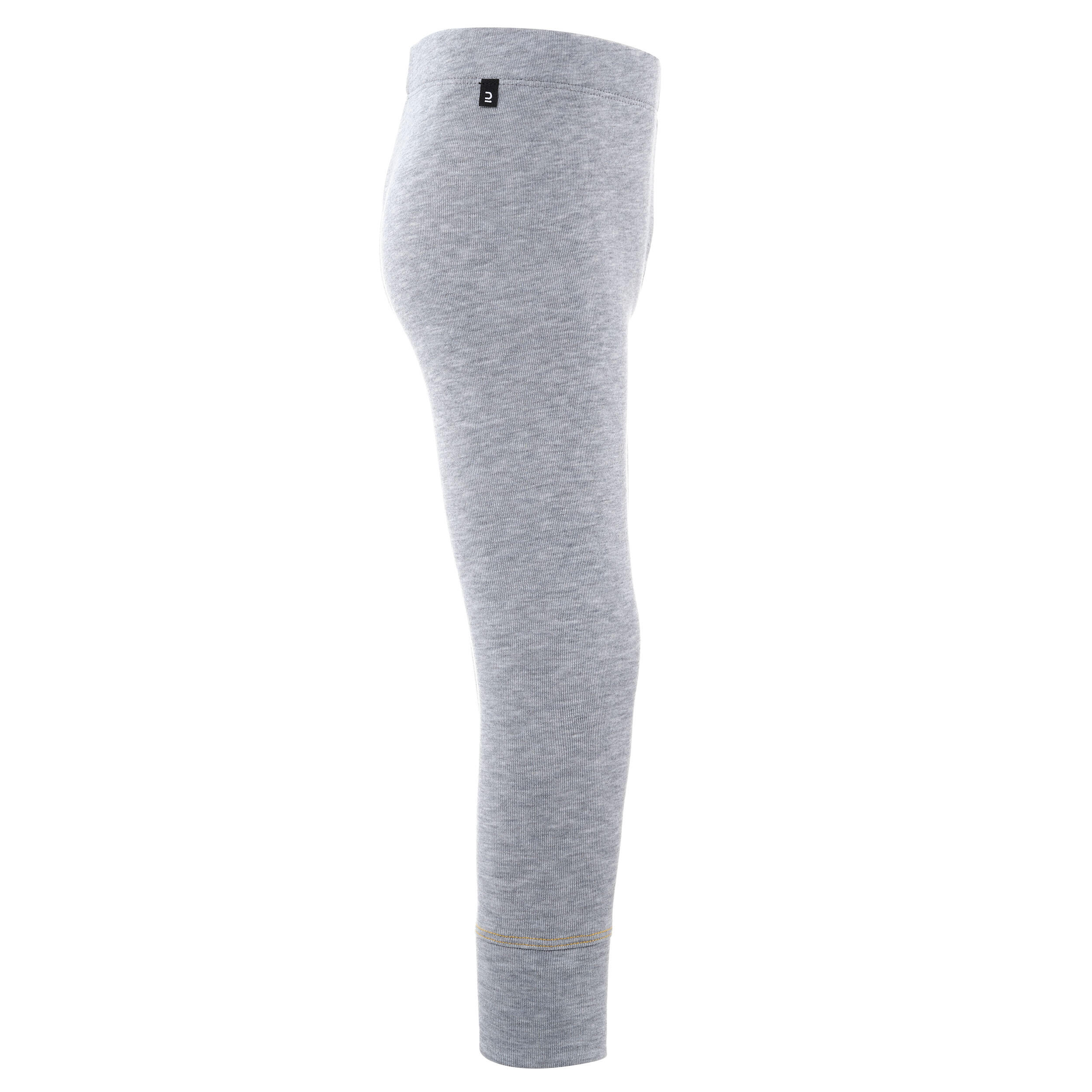 Kids' Base Layer Bottoms - BB Grey - WEDZE