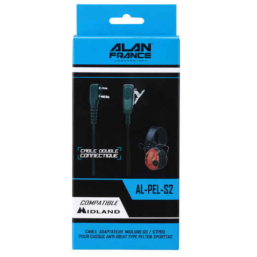 
      MIDLAND CABLE SPORTAC -  Compatible with the Midland G9 walkie-talkie
  