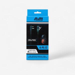 Cable Cascos Compatible Peltor SportTac - Walkie Talkie Midland G9