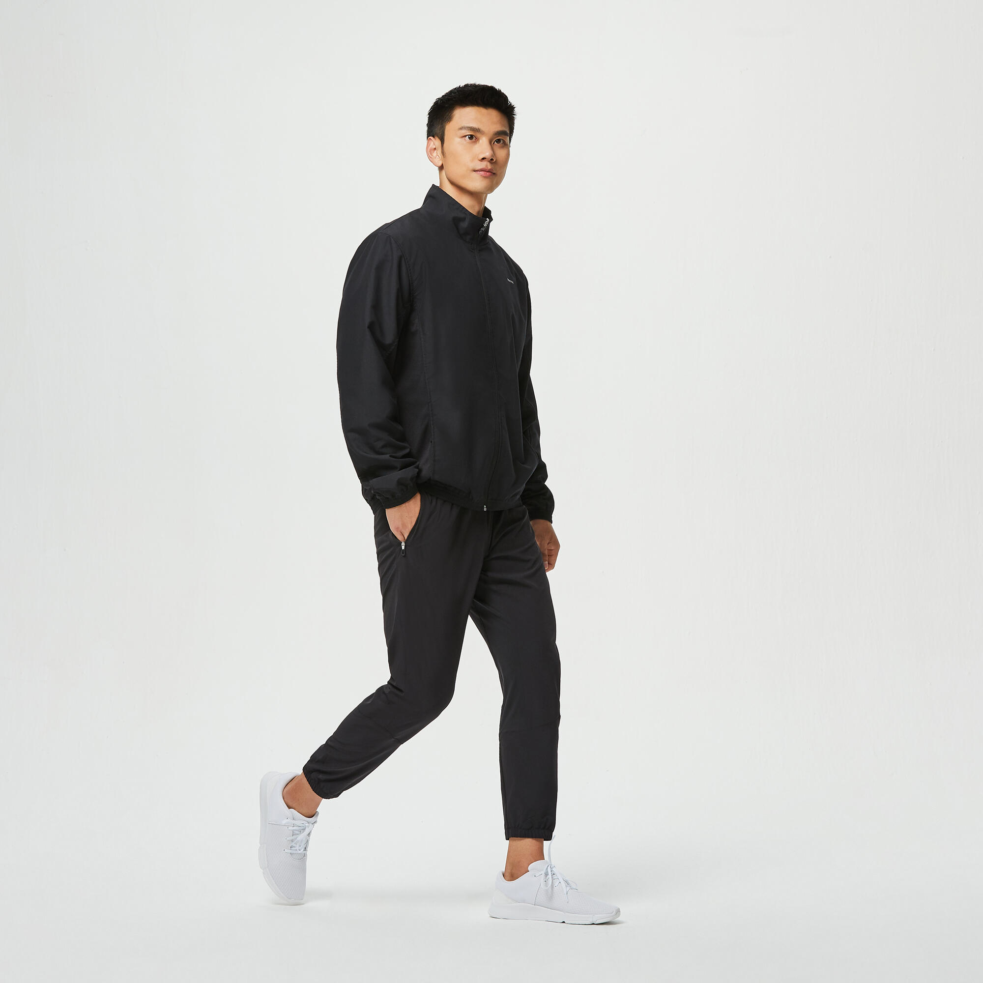 Men's Breathable Fitness Collection Bottoms - Black 5/43