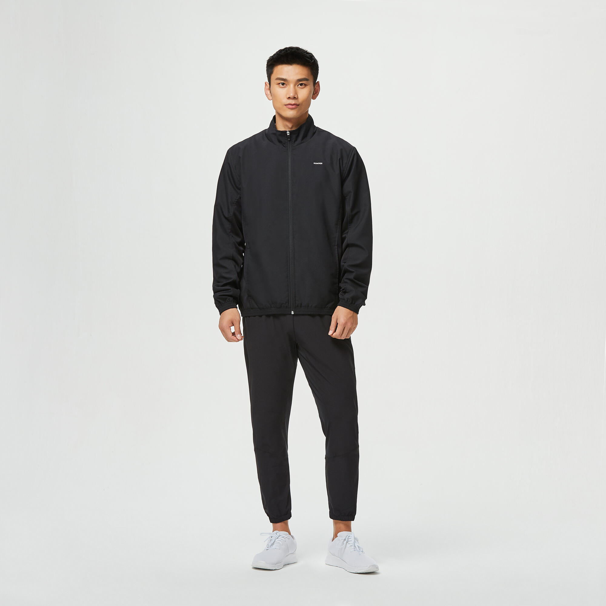 Pantalon de fitness collection respirant homme noir DOMYOS Decathlon