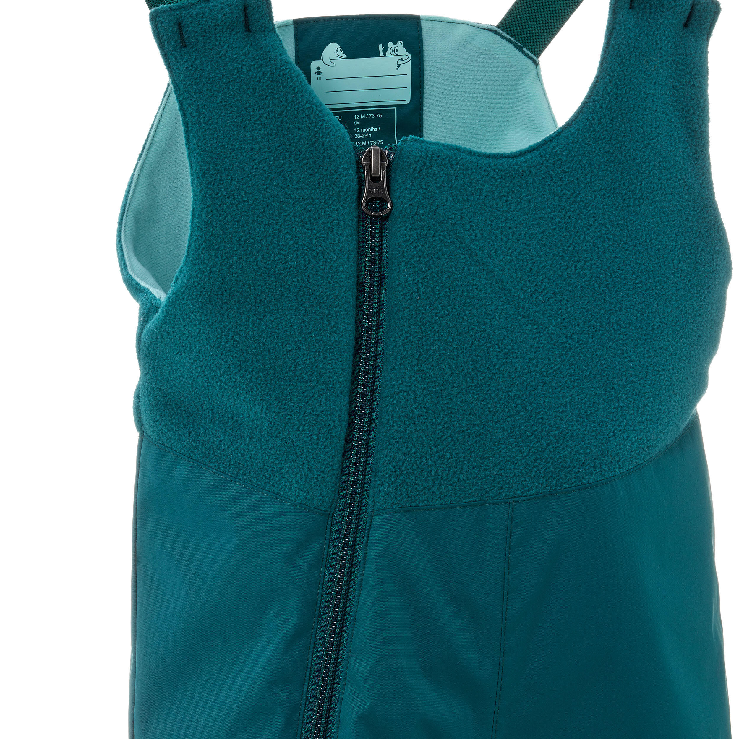 Salopette hiver enfant – BB Warm turquoise - WEDZE