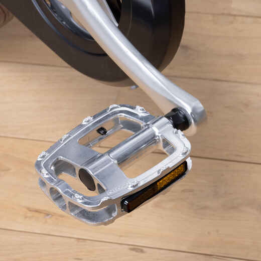 
      Aluminium Bike Pedal Mobility 100 - Silver
  