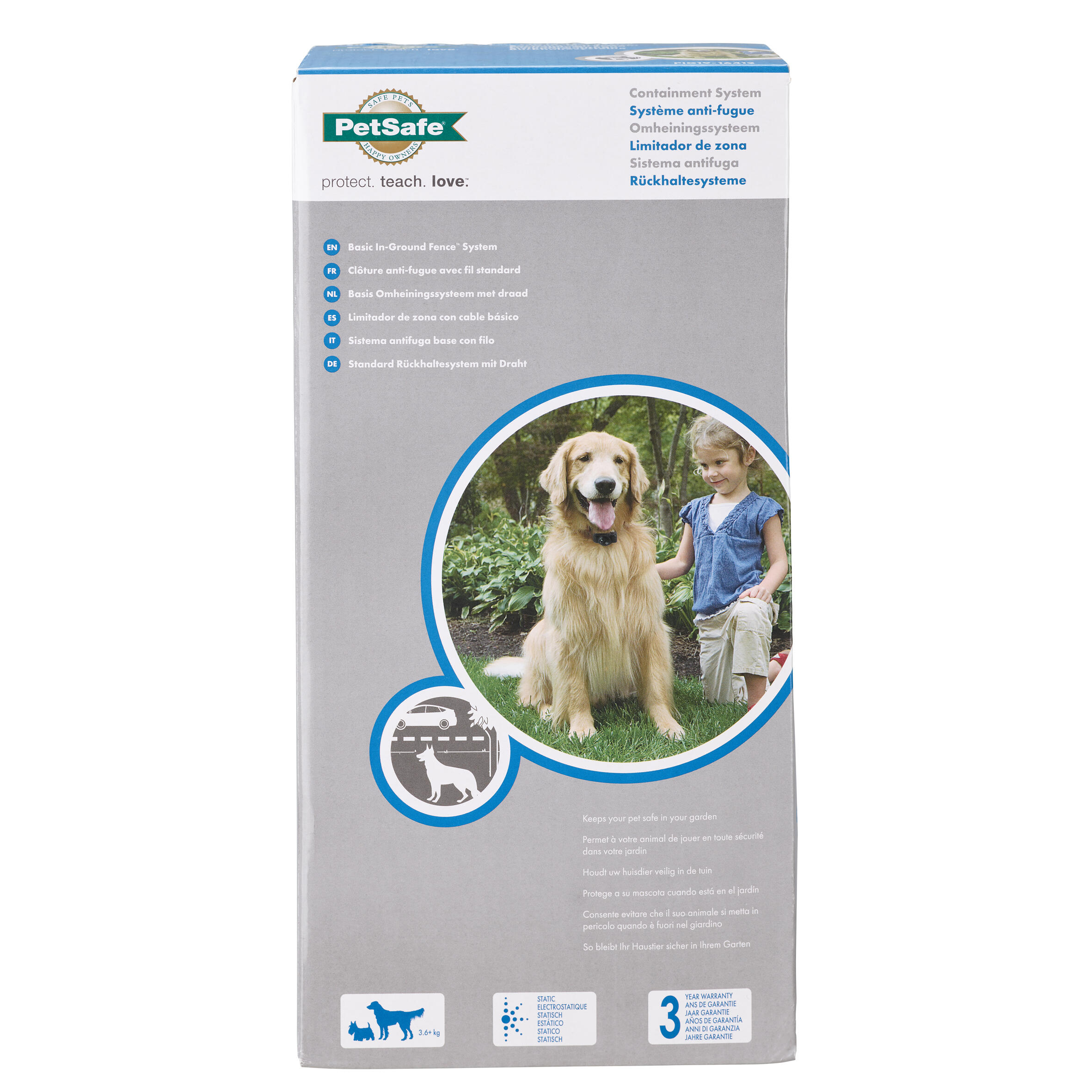 Valla Antifugas Perro PetSafe Invisible Básica 2 Ha 6/7