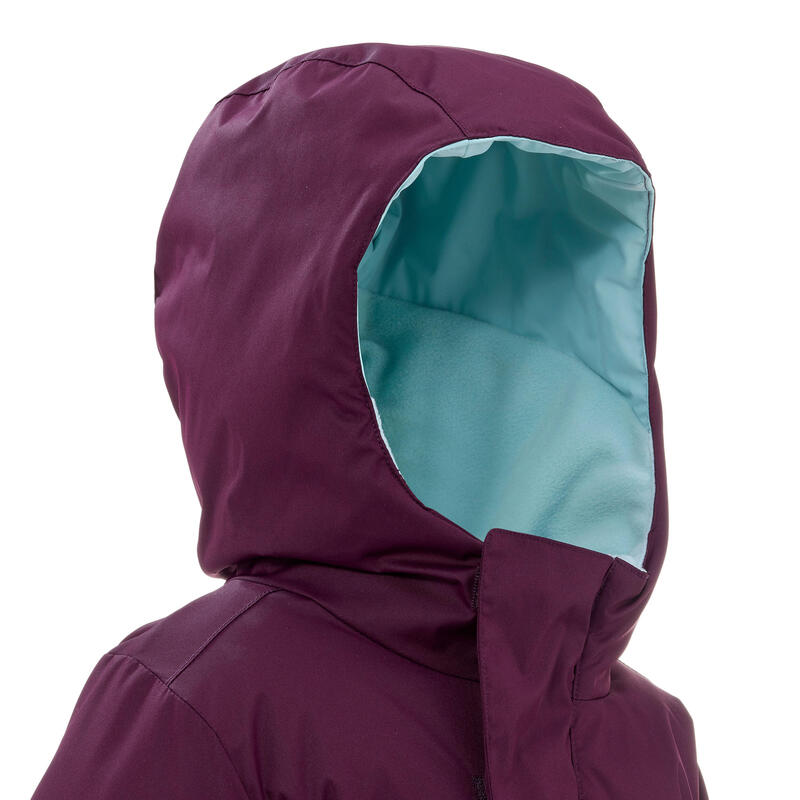 COMBINAISON SKI BÉBÉ CHAUDE - 500 WARM LUGIKLIP - VIOLETTE