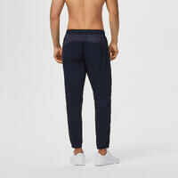 Pantalón chándal fitness  Hombre Domyos 120 azul marino