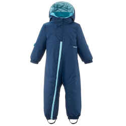 WARM BABY SKI SUIT - 500 WARM LUGIKLIP - BLUE