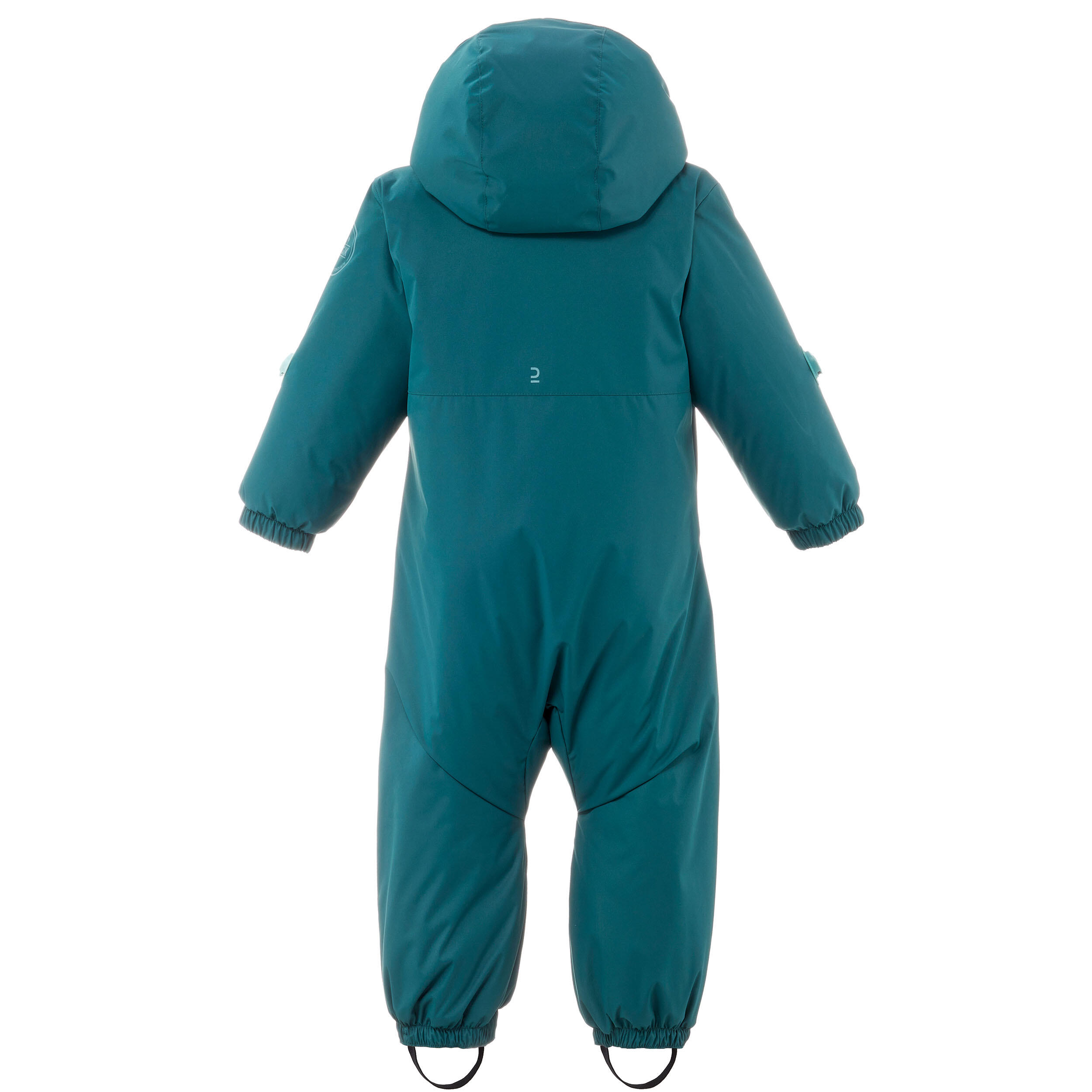 WARM BABY SKI SUIT - 500 WARM LUGIKLIP - GREEN 5/12