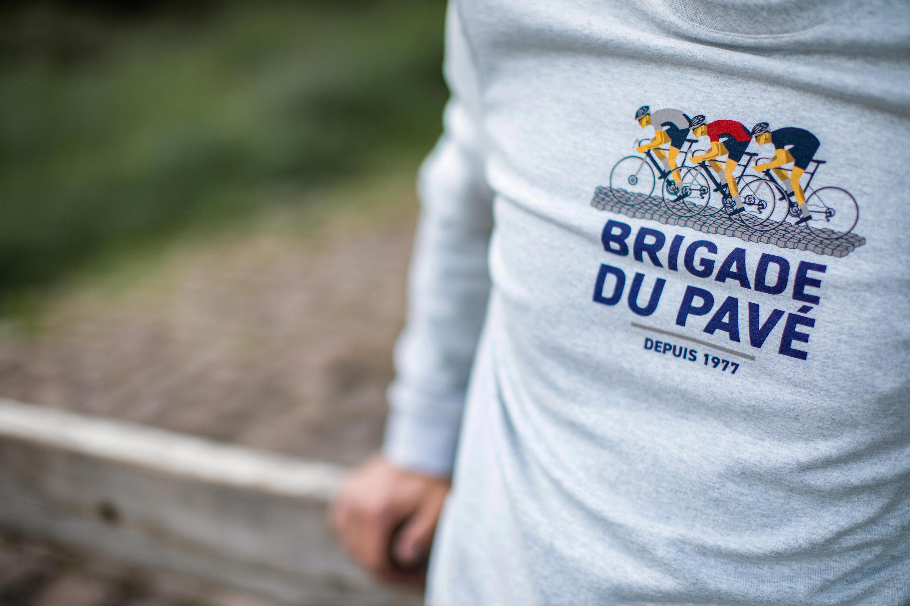 Sweatshirt Brigade du Pavé Collection - Grey 6/9